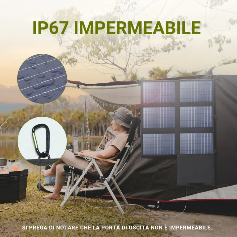 PANNELLO SOLARE innovativo: ALLPOWERS SP026 4 PANNELLO SOLARE ALLPOWERS SP026