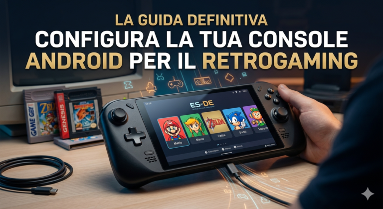 Copertina come configurare una console portatile android